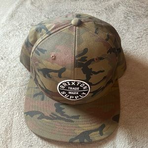 Brixton Supply Camo SnapBack